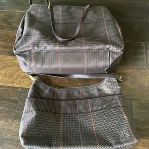 Ralph lauren 2 bag set. Shoulder bag and carryall set of RL bags.